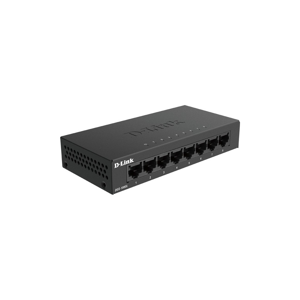 Produktbild för D-Link DGS 108GL - switch - 8 portar - ohanterad