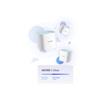 Produktbild för D-Link EAGLE PRO AI M15 - Wifi-system - Wi-Fi 6 - skrivbordsmodell
