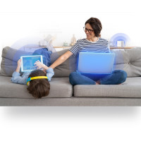 Produktbild för D-Link EAGLE PRO AI M15 - Wifi-system - Wi-Fi 6 - skrivbordsmodell