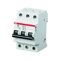 Produktbild för ABB 2CDS273001R0064 S203M-C6 Ledningssikkerhedsafbryder 3-po...