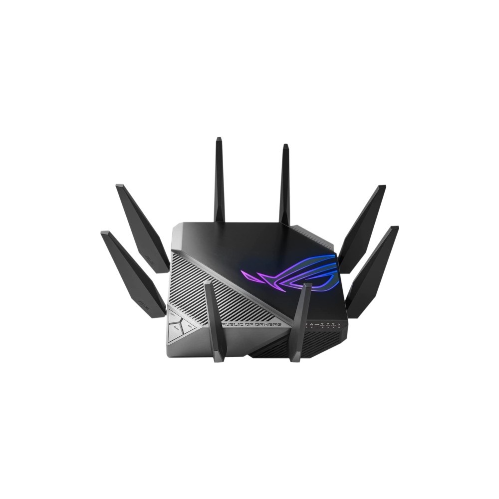 Produktbild för ASUS ROG Rapture GT-AXE11000 - trådlös router - Wi-Fi 6 - skrivbordsmodell