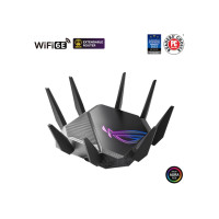 Produktbild för ASUS ROG Rapture GT-AXE11000 - trådlös router - Wi-Fi 6 - skrivbordsmodell