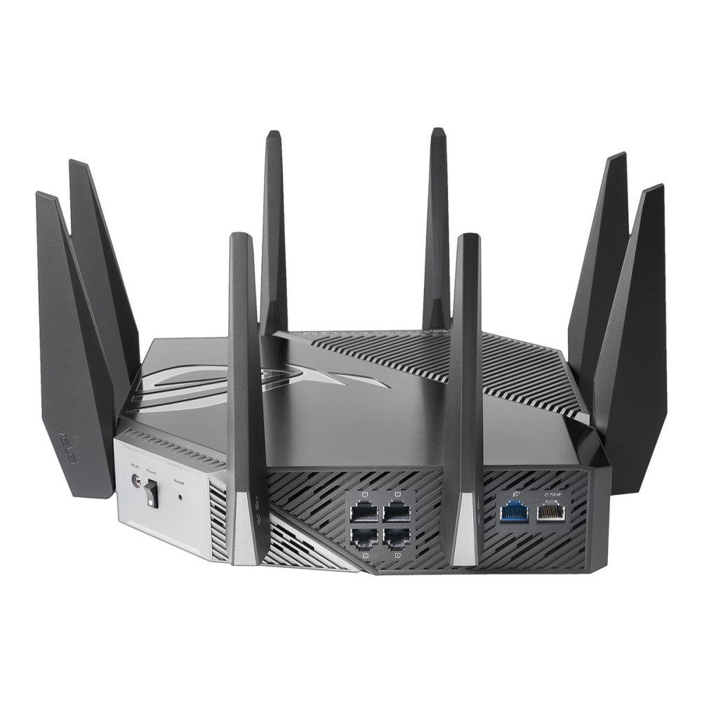Produktbild för ASUS ROG Rapture GT-AXE11000 - trådlös router - Wi-Fi 6 - skrivbordsmodell