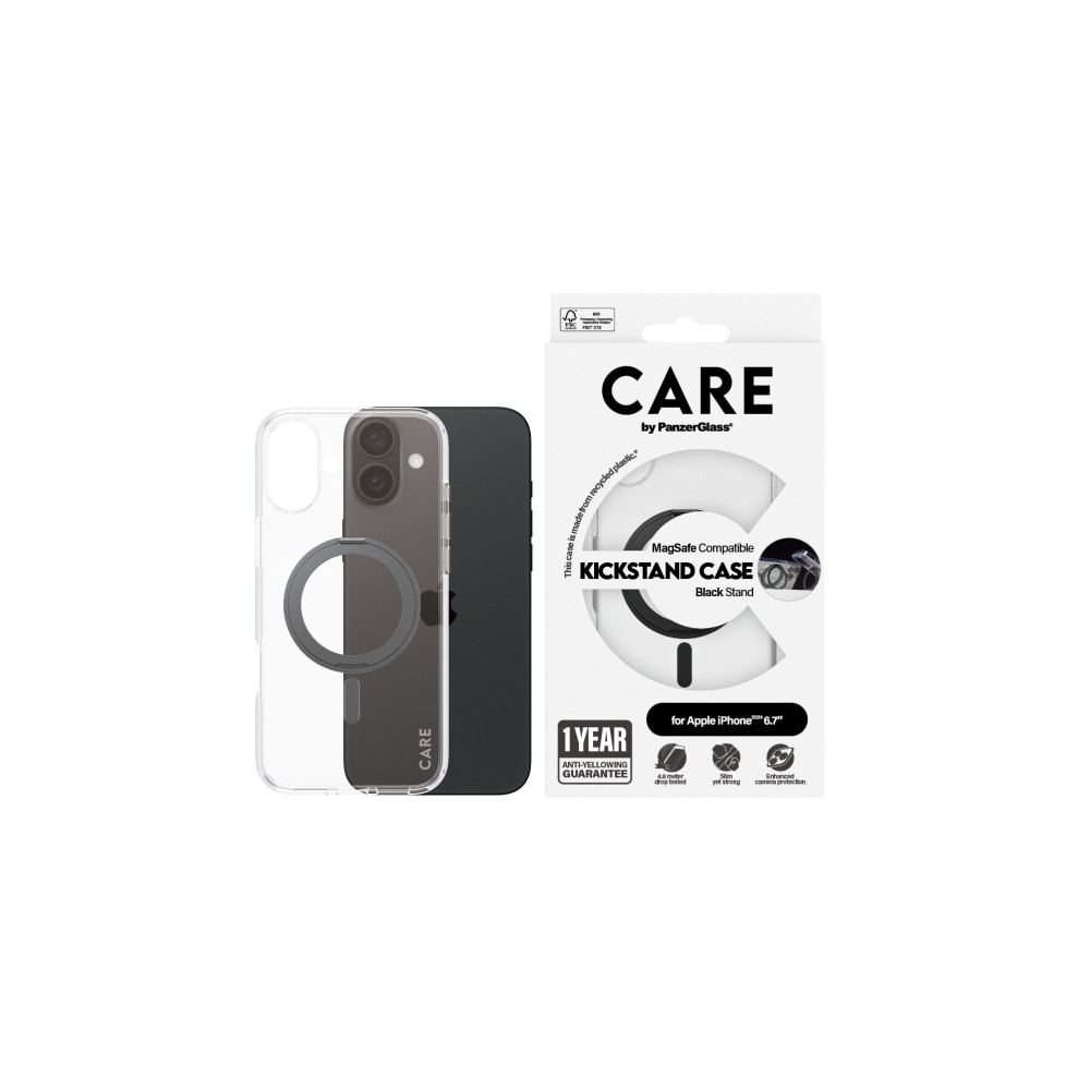 Produktbild för CARE by PanzerGlass - baksidesskydd för mobiltelefon