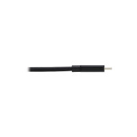 Produktbild för Eaton Tripp Lite Series USB C to HDMI Adapter Cable, 4K 60Hz, HDR, HDCP 2.2, DP 1.4 Alt Mode, Black 6ft - kabel för video / ljud - HDMI / USB - 1.83 m