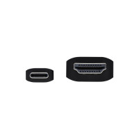 Produktbild för Eaton Tripp Lite Series USB C to HDMI Adapter Cable, 4K 60Hz, HDR, HDCP 2.2, DP 1.4 Alt Mode, Black 6ft - kabel för video / ljud - HDMI / USB - 1.83 m