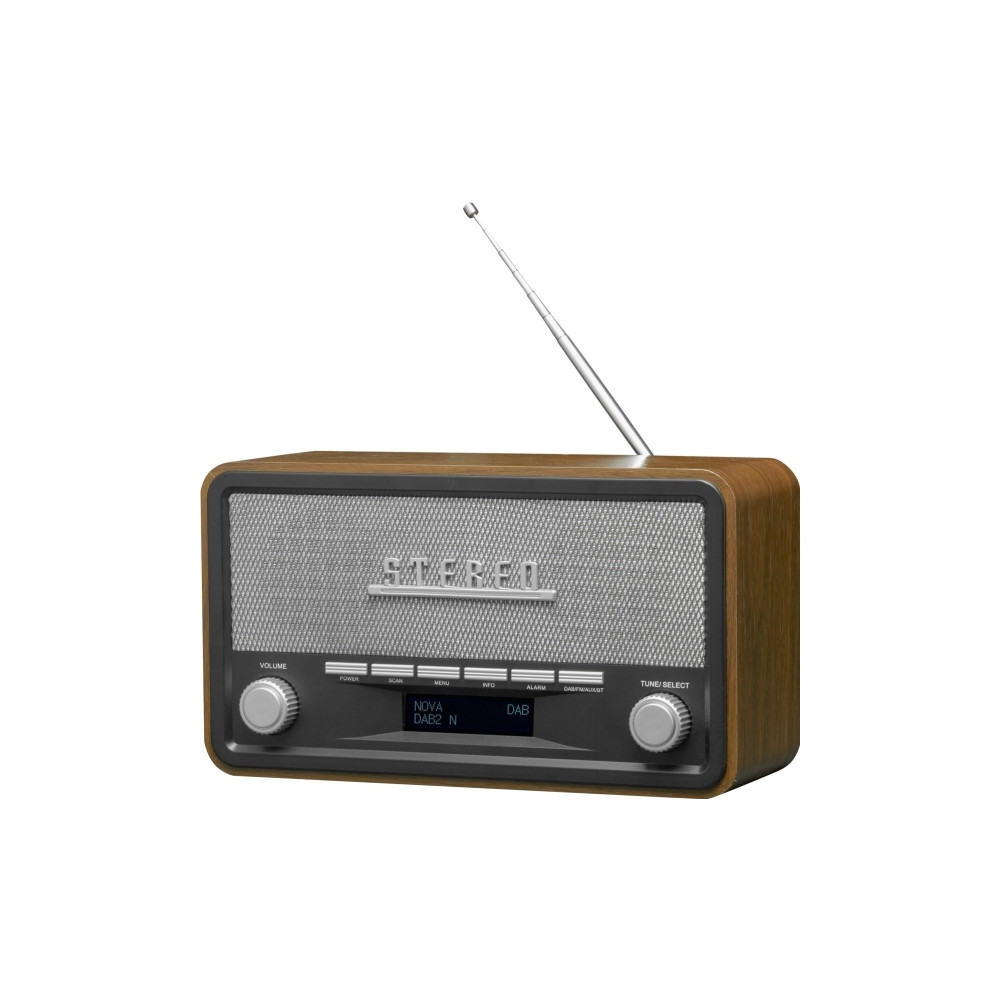 Produktbild för DENVER DAB-18 - klockradio - Bluetooth