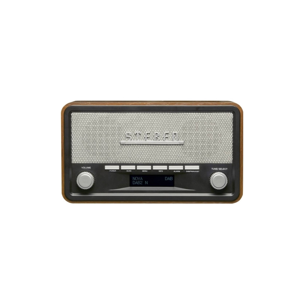 Produktbild för DENVER DAB-18 - klockradio - Bluetooth