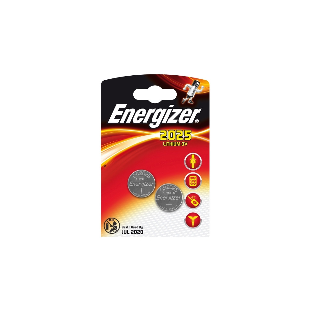 Produktbild för Energizer 2025 batteri x CR2025 - Li