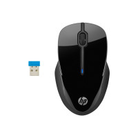 Produktbild för HP 250 - mus - 2.4 GHz, Bluetooth 5.0 - svart
