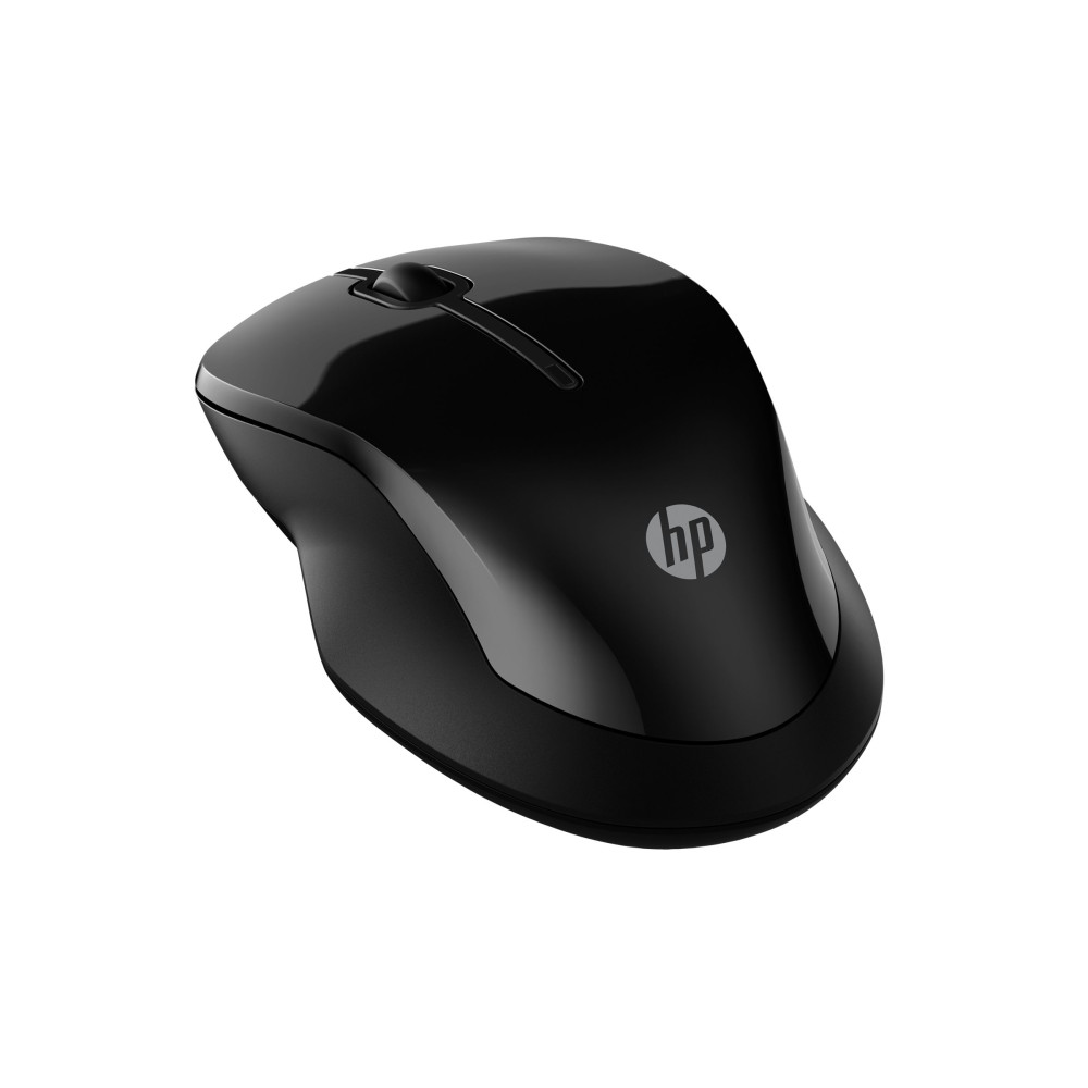 Produktbild för HP 250 - mus - 2.4 GHz, Bluetooth 5.0 - svart