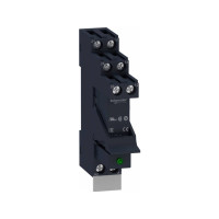 Produktbild för SCHNEIDER ELECTRIC Zelio RSB stiftrelä i sockel med diod och...