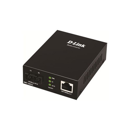 D-Link Systems D-Link DMC G02SC - fibermediekonverterare - 1GbE