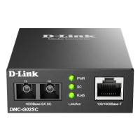 Produktbild för D-Link DMC G02SC - fibermediekonverterare - 1GbE