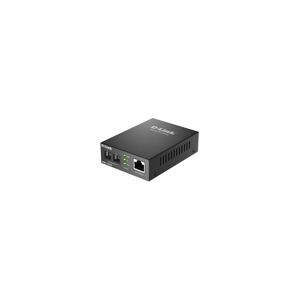 Produktbild för D-Link DMC G02SC - fibermediekonverterare - 1GbE