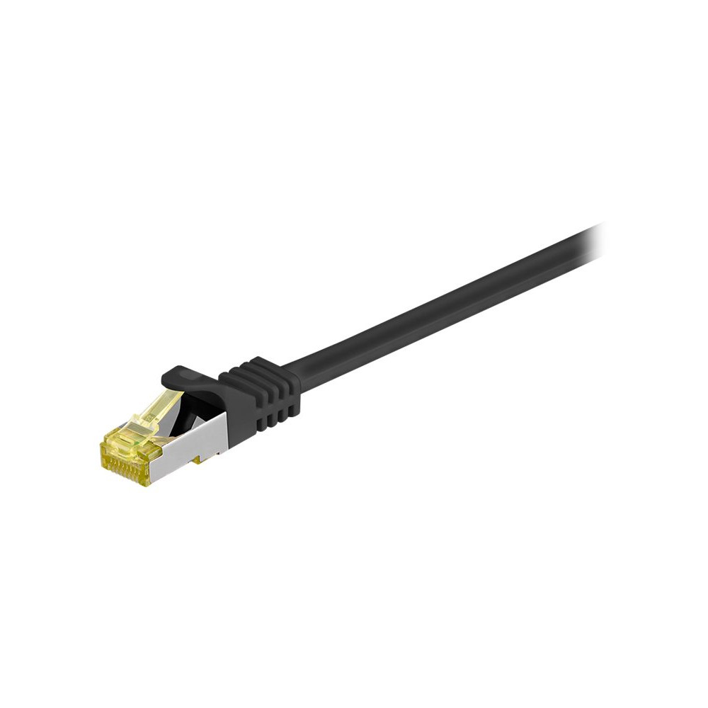 Produktbild för goobay patch-kabel - 25 m - svart