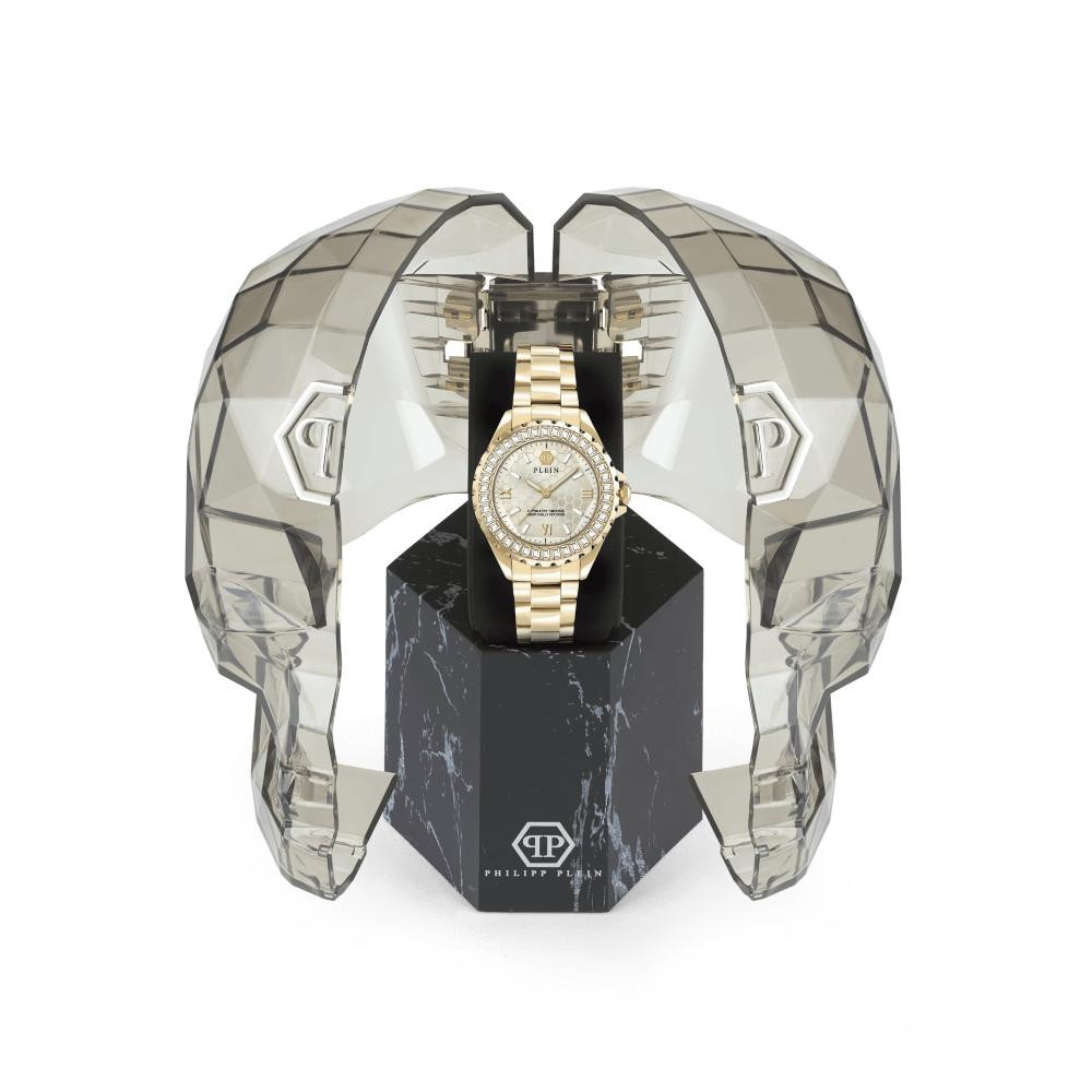 Produktbild för PHILIPP PLEIN PWPOA0624 - Quartz Klocka Dam (38MM)