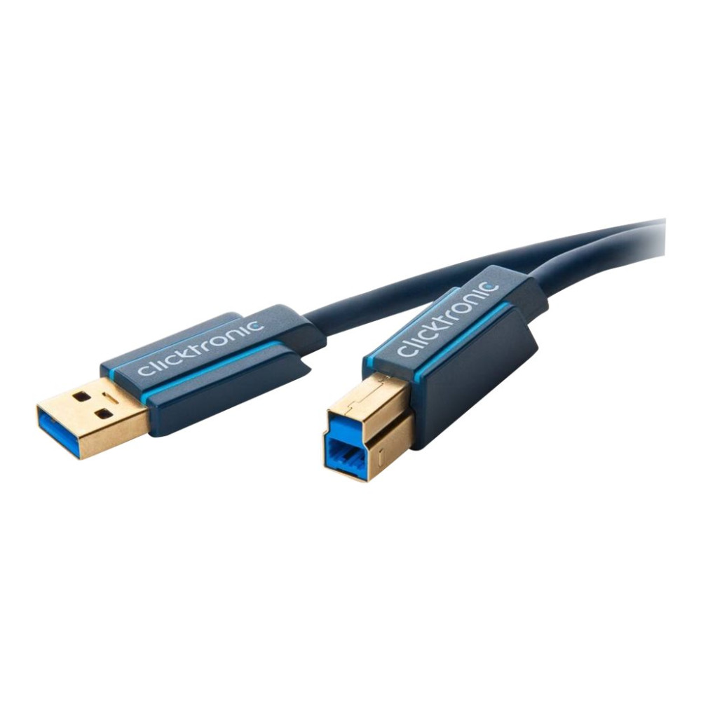 Produktbild för ClickTronic - USB-kabel - USB typ A till USB Type B - 1.8 m