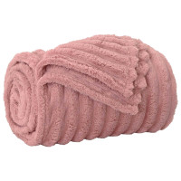 Produktbild för Filtar 6 pcs Rosa 240 x 220 cm Fleece