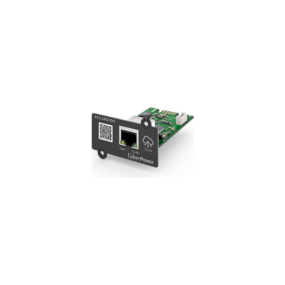 Produktbild för CyberPower RCCARD100 - adapter för administration på distans - 10/100 Ethernet