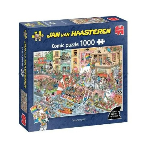 Jumbo Jan van Haasteren  Pussel - Celebrate Pride! 1000 bitar