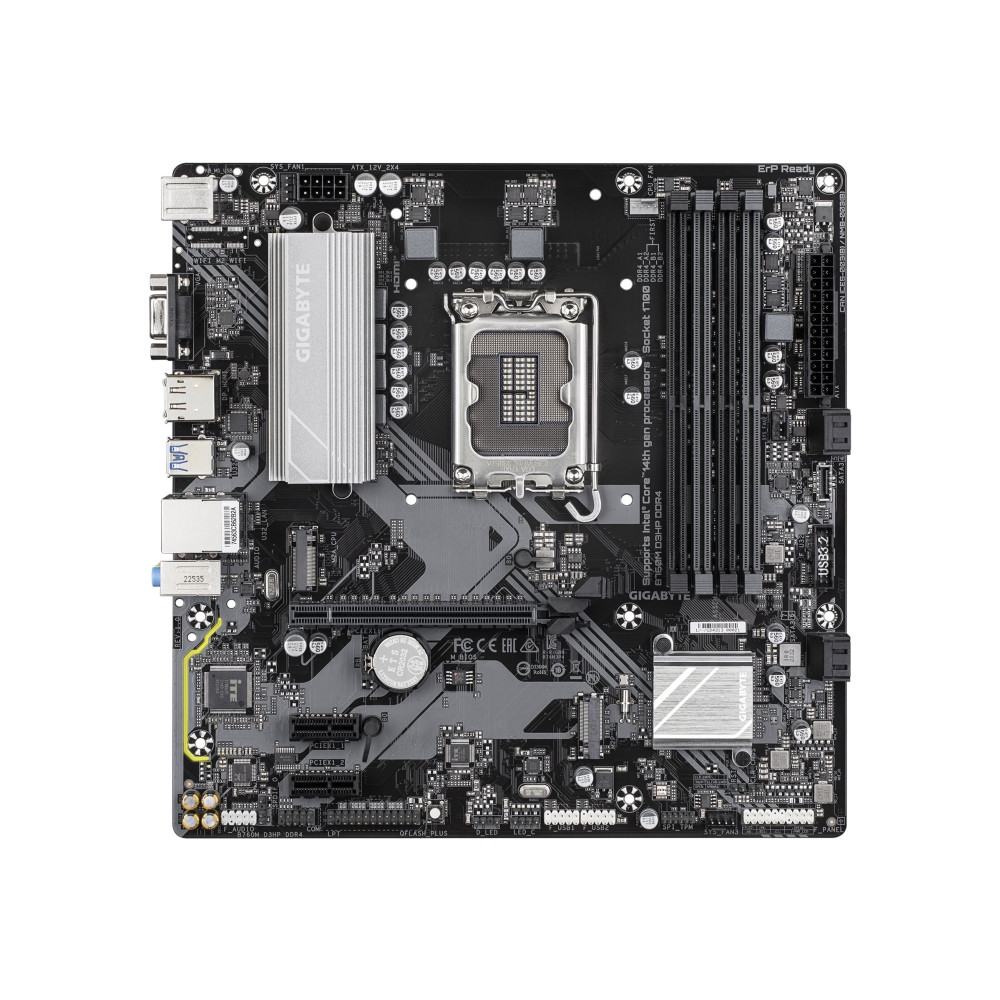 Produktbild för Gigabyte B760M D3Hp DDR4 - moderkort - micro ATX - LGA1700-uttag - B760