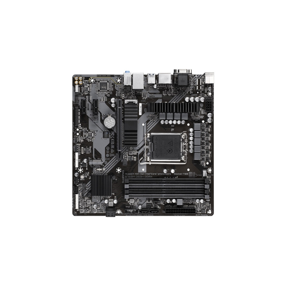 Produktbild för Gigabyte B760M D3Hp DDR4 - moderkort - micro ATX - LGA1700-uttag - B760