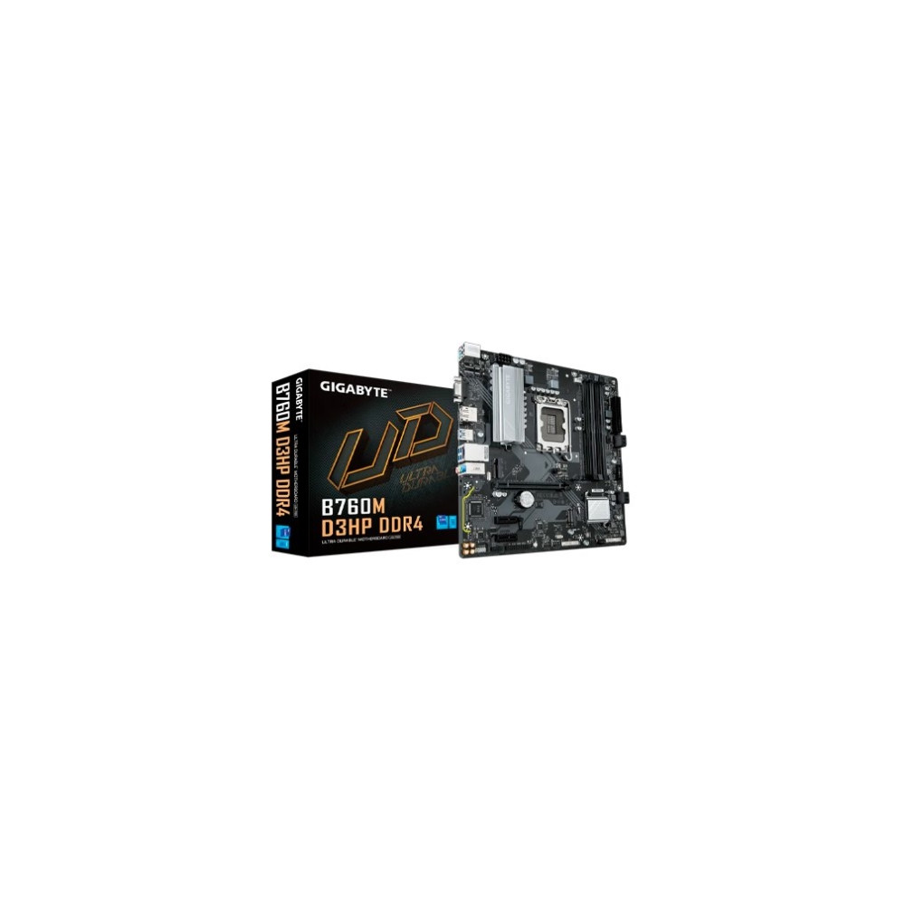 Produktbild för Gigabyte B760M D3Hp DDR4 - moderkort - micro ATX - LGA1700-uttag - B760