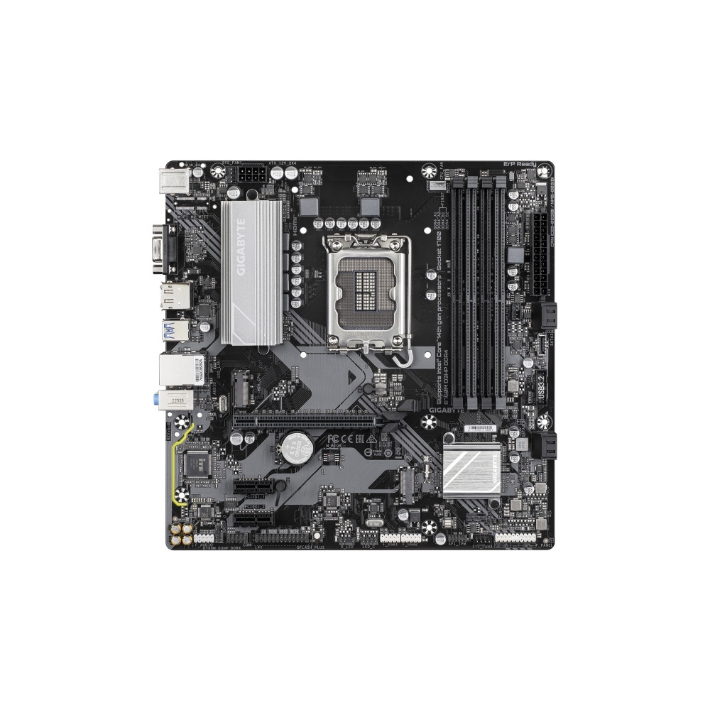 Produktbild för Gigabyte B760M D3Hp DDR4 - moderkort - micro ATX - LGA1700-uttag - B760