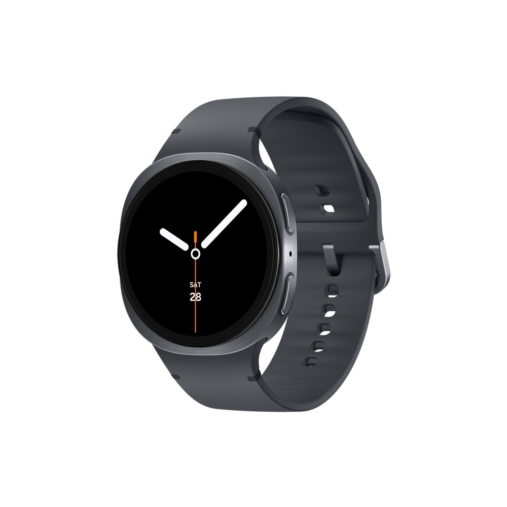 Produktbild för Samsung Galaxy Watch8 - grafit - smart klocka med sportband - grafit - 32 GB