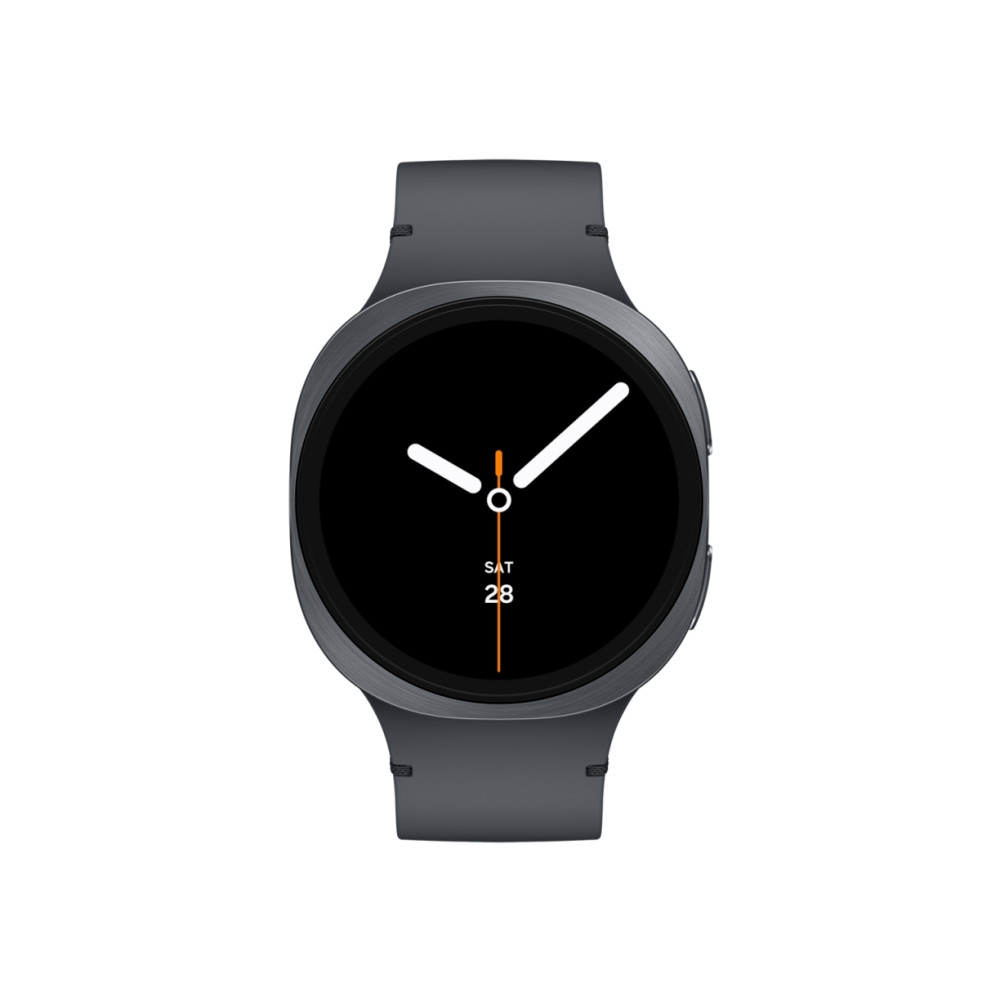 Produktbild för Samsung Galaxy Watch8 - grafit - smart klocka med sportband - grafit - 32 GB