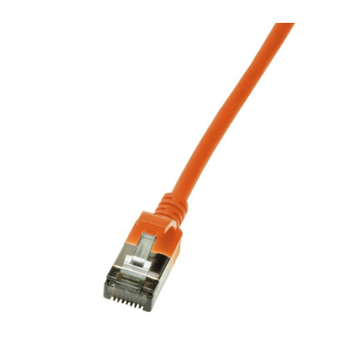 2direct LogiLink Ultraflex SlimLine - patch-kabel - 0.3 m - orange, RAL 2003