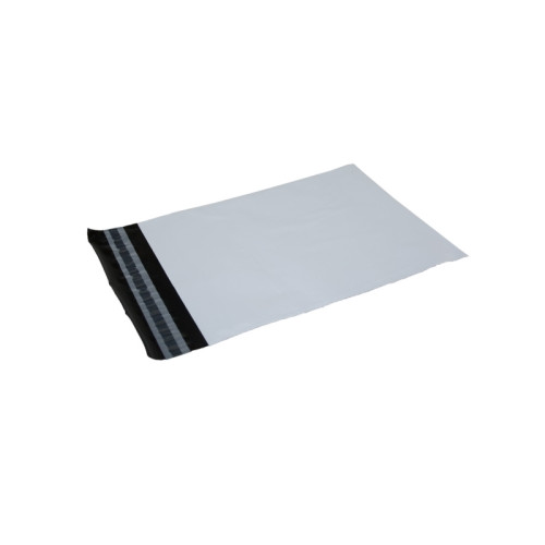 BNT Fraktpåsar 450x550 mm vita, PE, i 100 % återvunnen plast - Butiksemballage