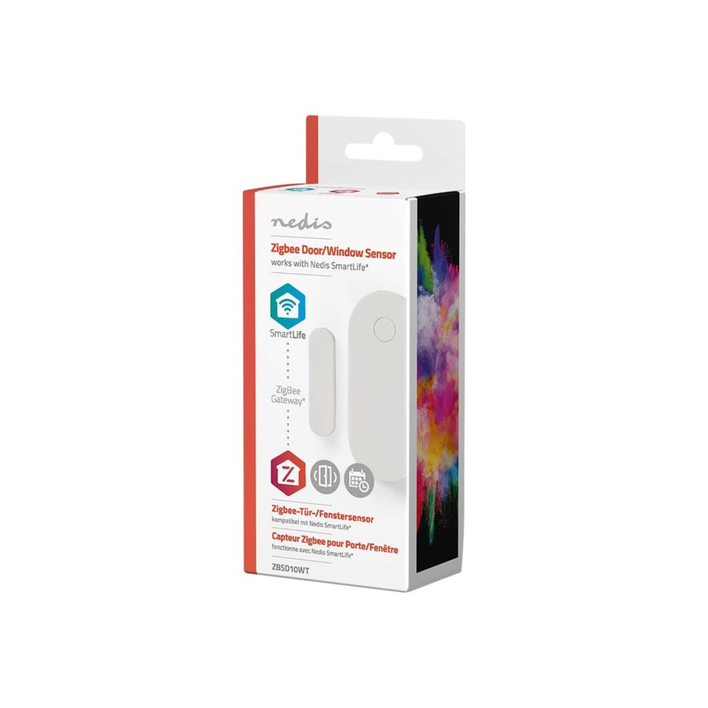 Produktbild för Nedis Smart Door or Window Sensor - dörr- och fönstersensor - ZigBee - vit