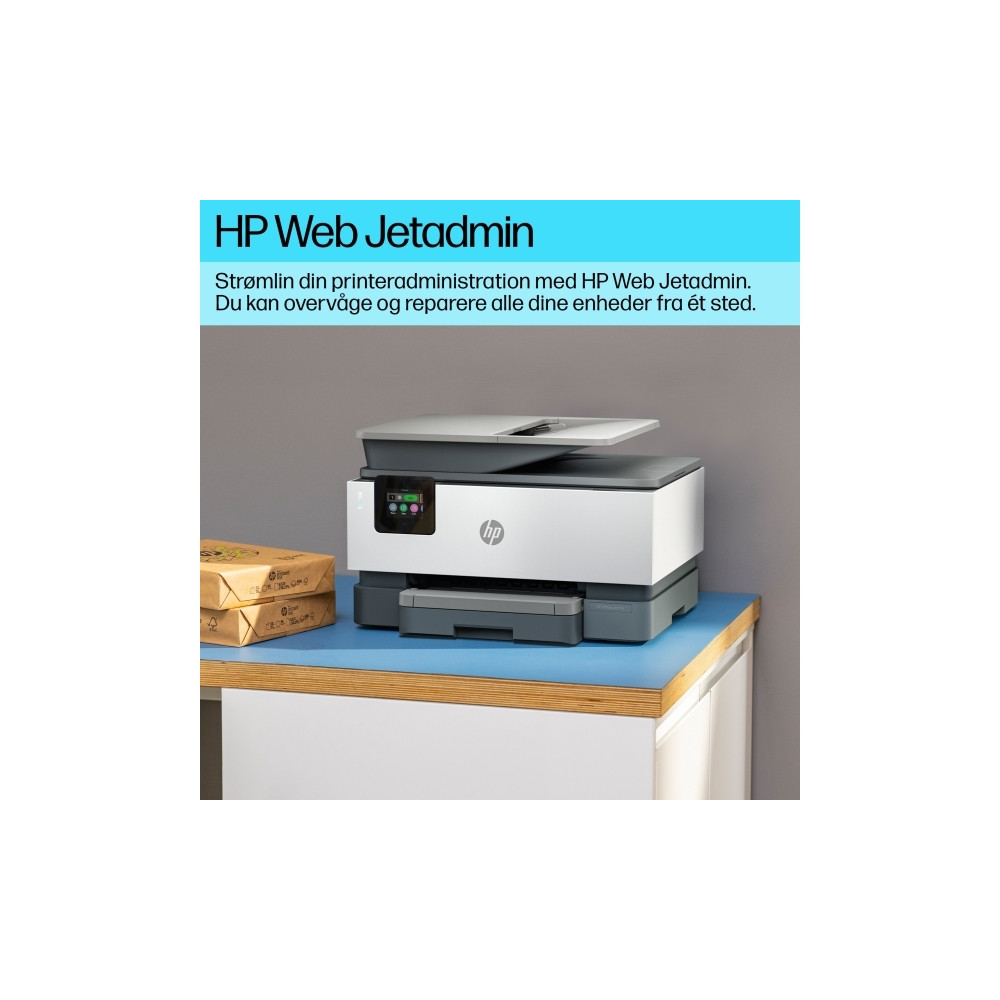 Produktbild för HP Officejet Pro 9120b All-in-One - multifunktionsskrivare - färg