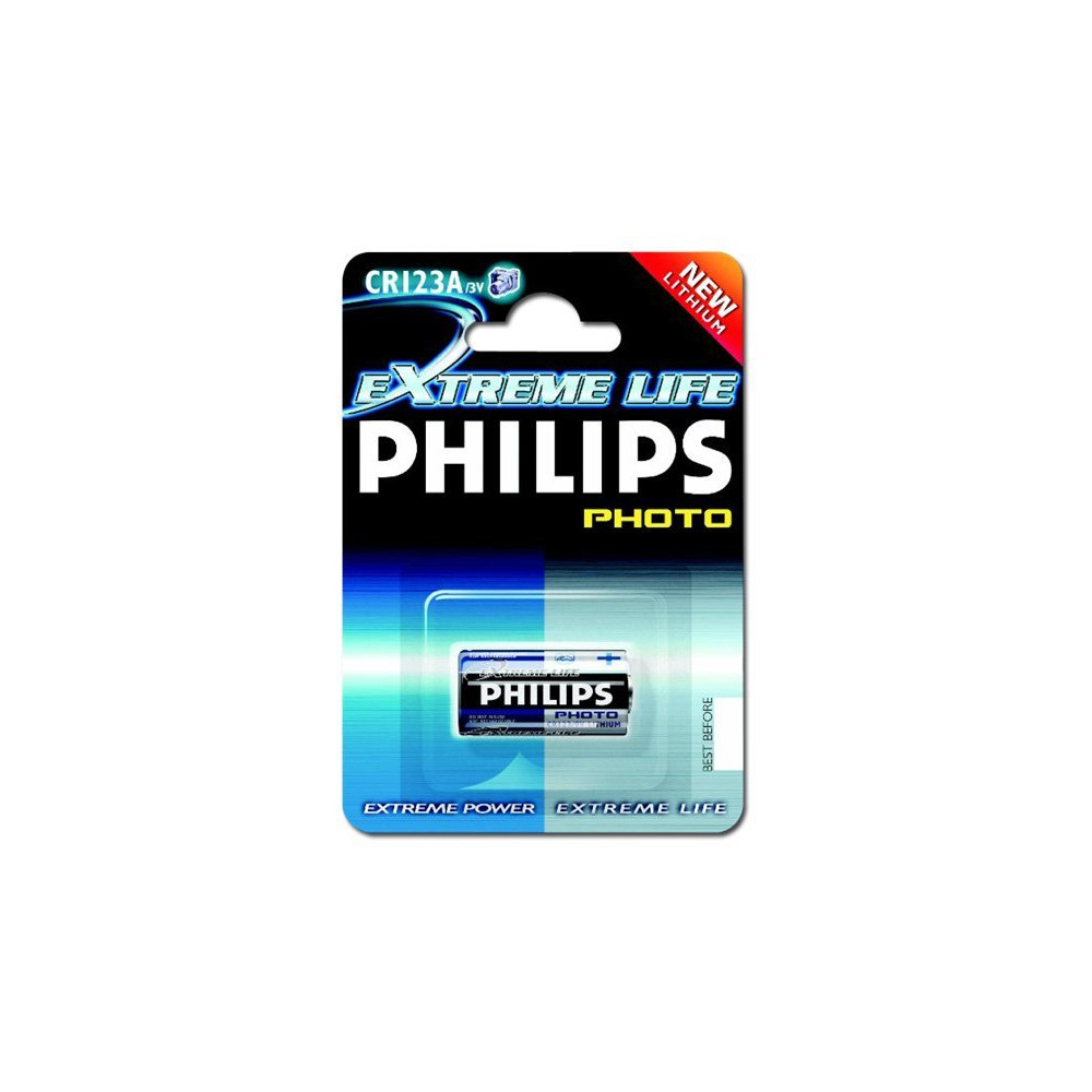Produktbild för Philips ExtremeLife CR123A kamerabatteri x CR123A - Li
