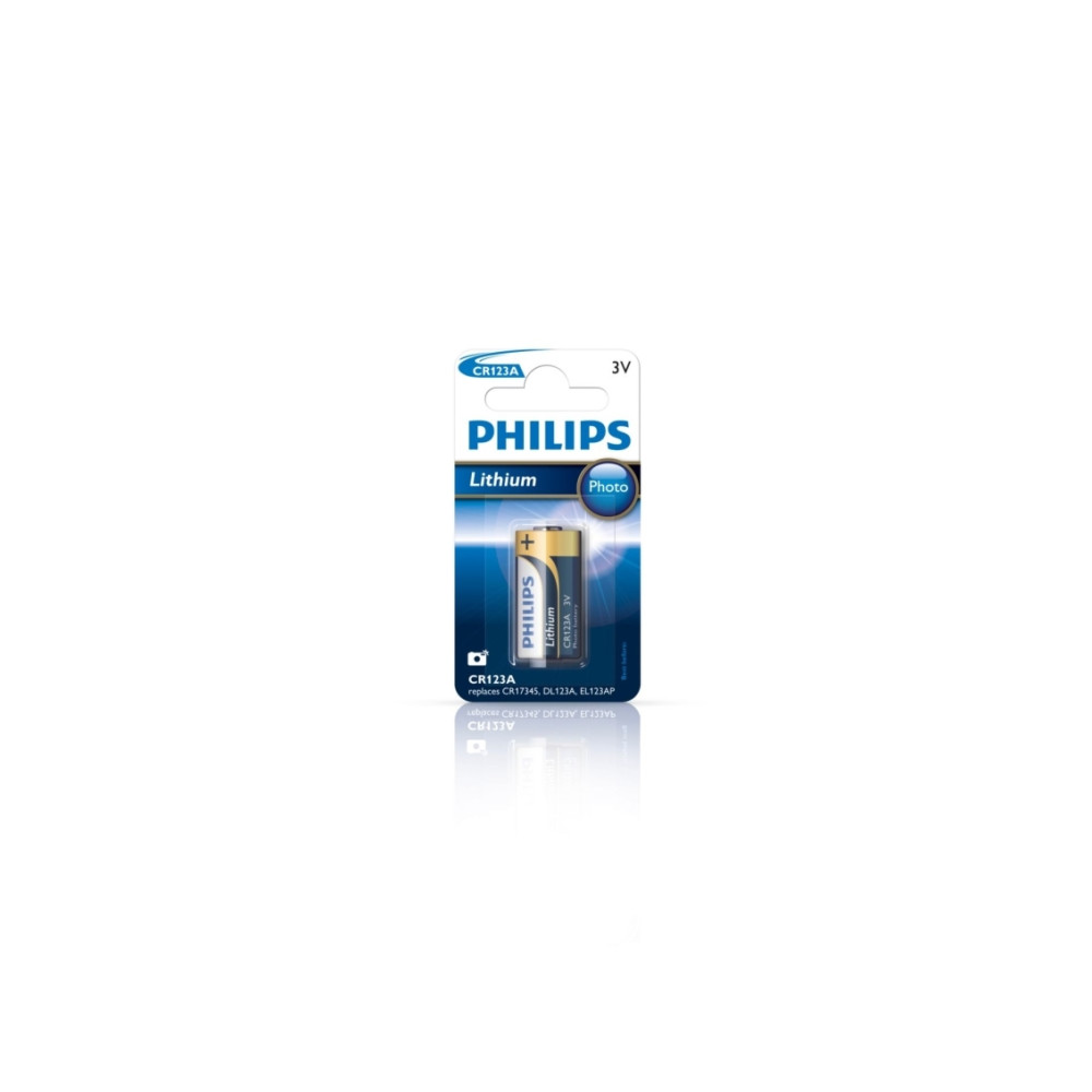 Produktbild för Philips ExtremeLife CR123A kamerabatteri x CR123A - Li