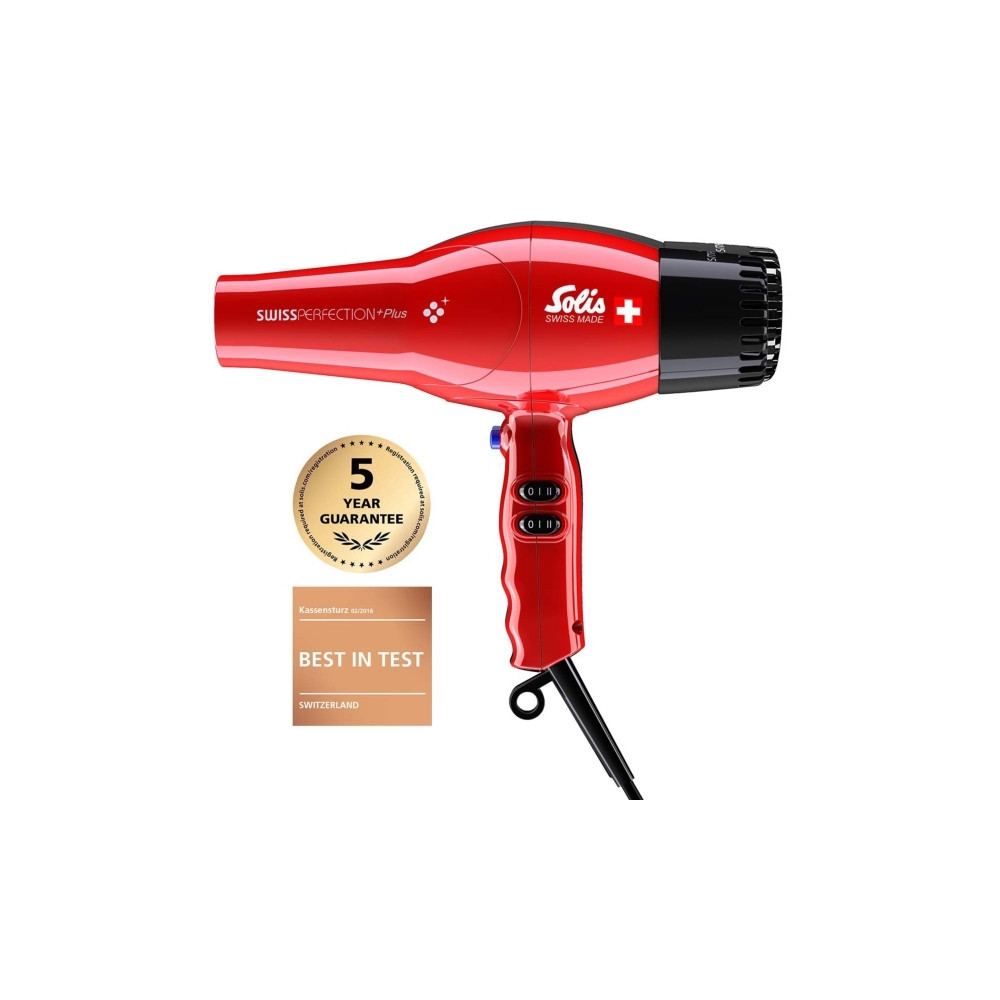 Produktbild för Solis Swiss Perfection PLUS ROT (Typ 3801), AC, Röd, Plast,...