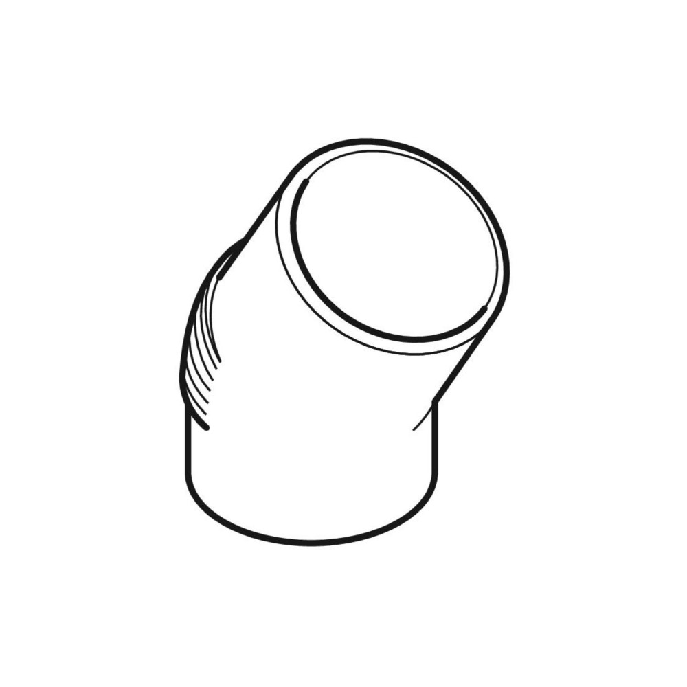 Produktbild för Silent-db20 bøjn. 30° 56mm