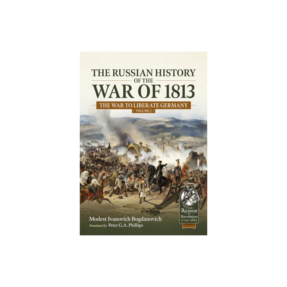 Produktbild för The Russian History of the War of 1813 Volume 2 (häftad, eng)
