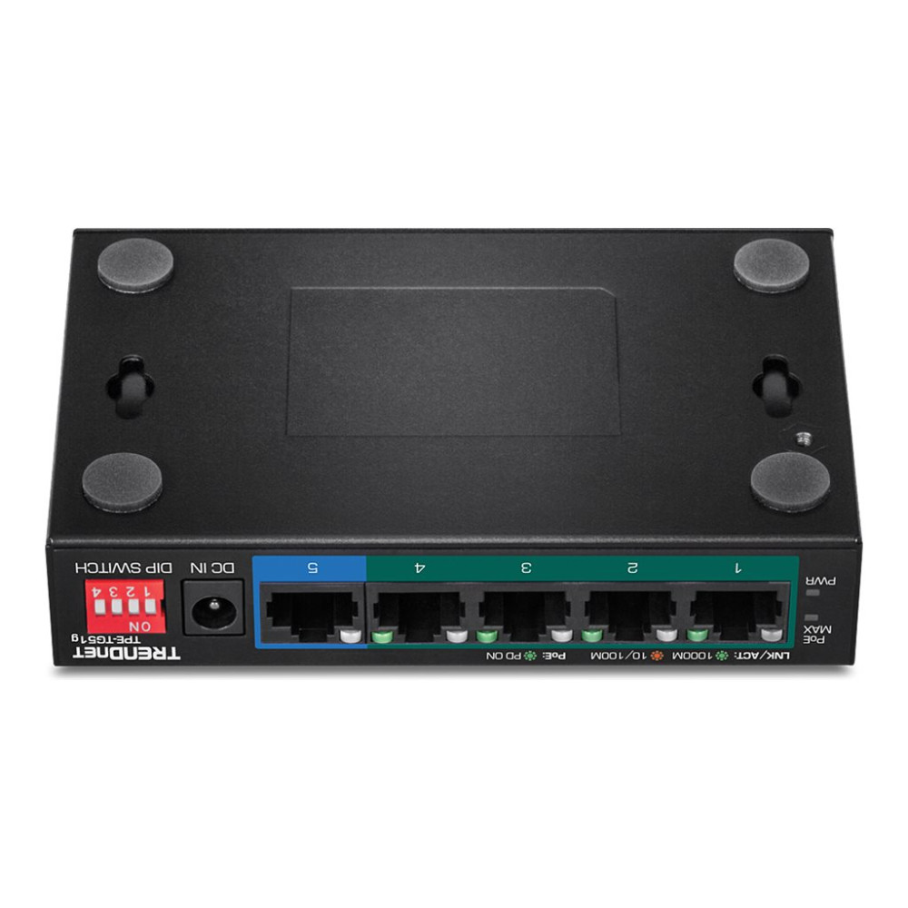 Produktbild för TRENDnet TPE-TG51g - switch - 5 portar - ohanterad - TAA-kompatibel