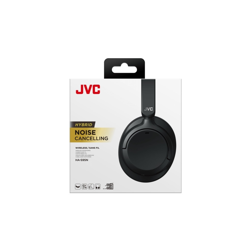 Produktbild för JVC HA-S95N - hörlurar med mikrofon