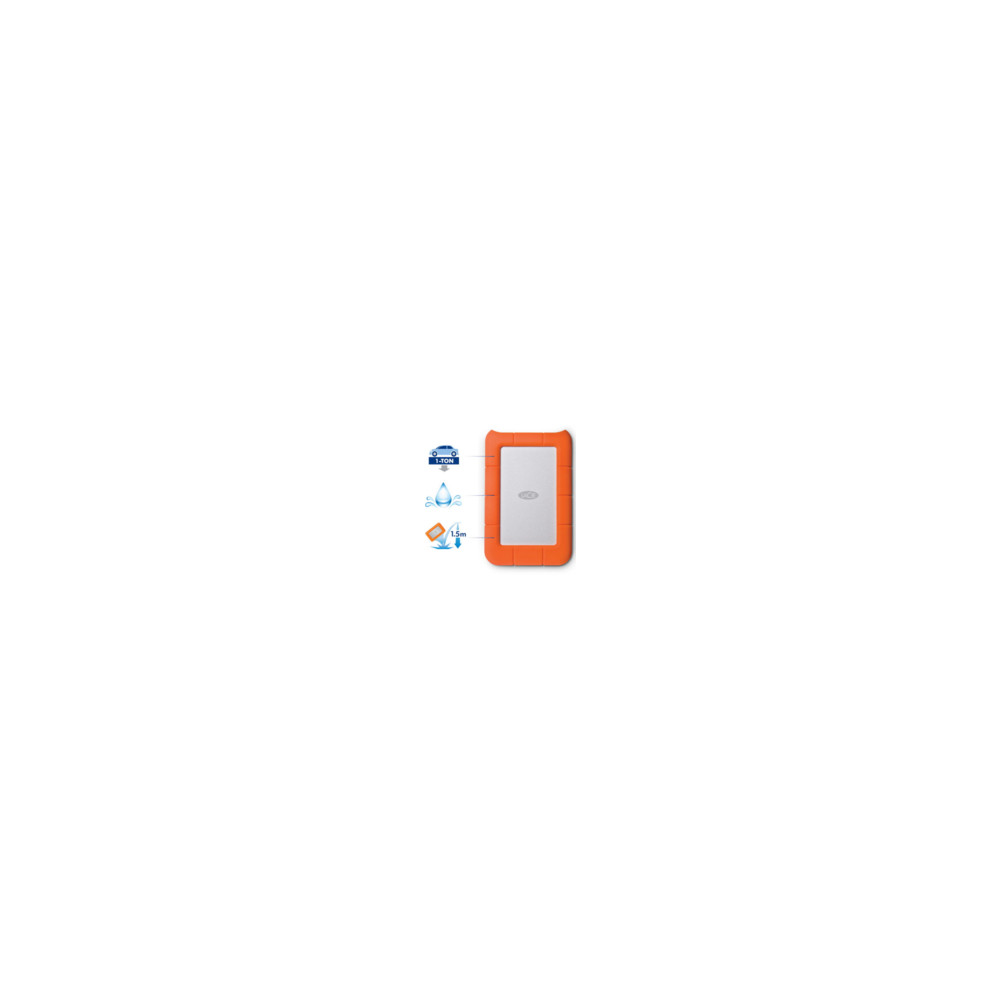Produktbild för LaCie Rugged Mini - hårddisk - 1 TB - USB 3.0