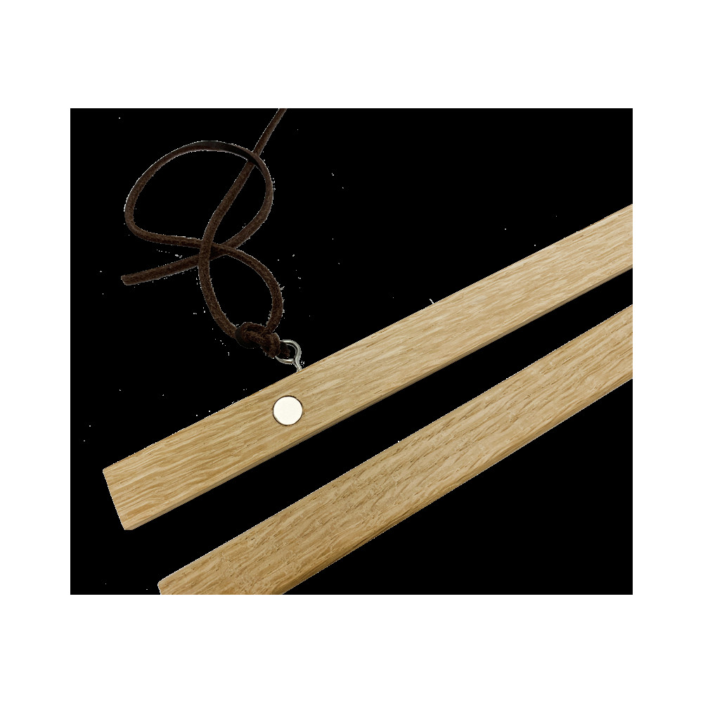 Produktbild för Focus Poster Hanger Magnetic Oak 61cm