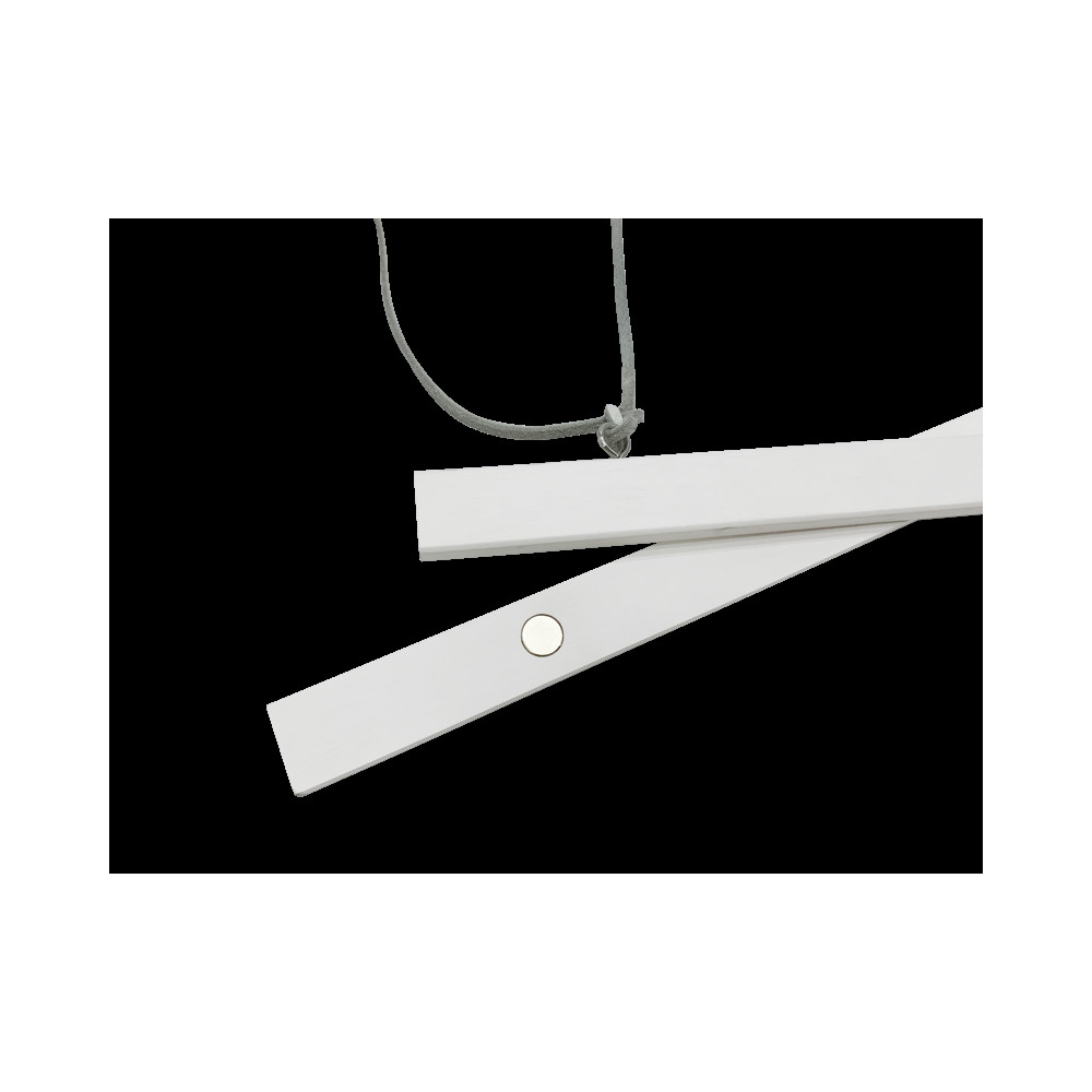 Produktbild för Focus Poster Hanger Magnetic White 71cm