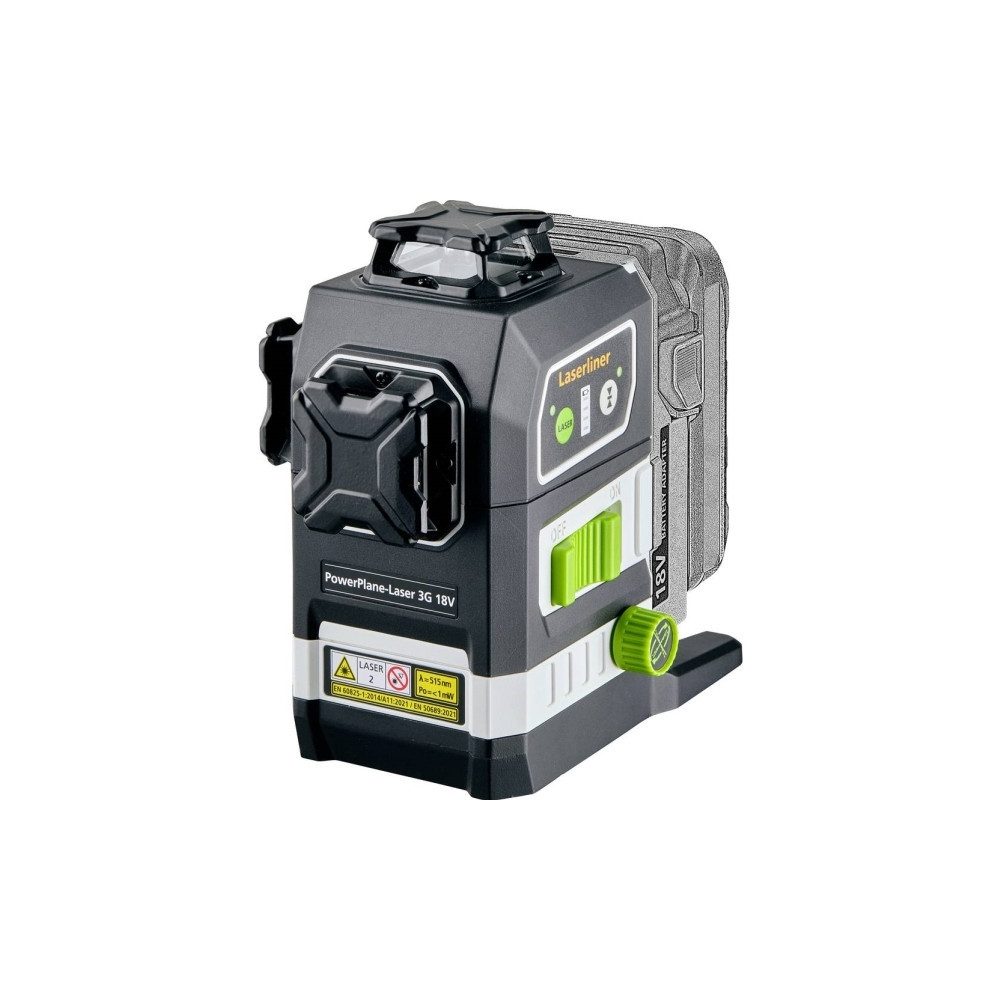 Produktbild för Laserliner PowerPlane-Laser 3G Multi-18V tredimensionell las...