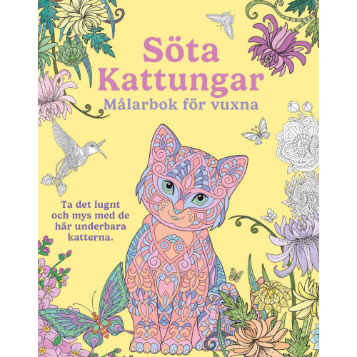 Barthelson Förlag Söta kattungar : målarbok för vuxna (häftad)