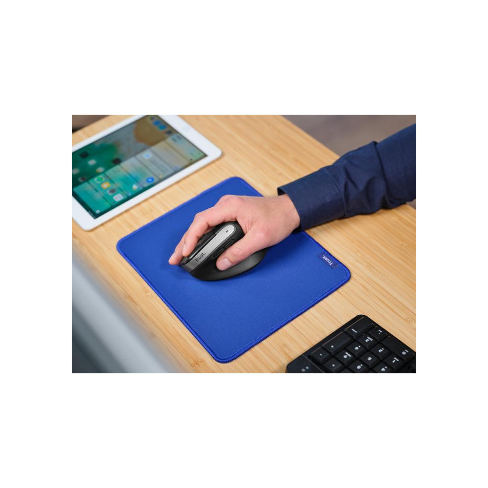 Produktbild för Mus Ergonomisk TRUST Bayo+ Trådlös svart