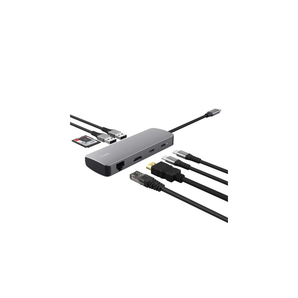 Produktbild för Dockningsstation Trust Dalyx - 8-port
