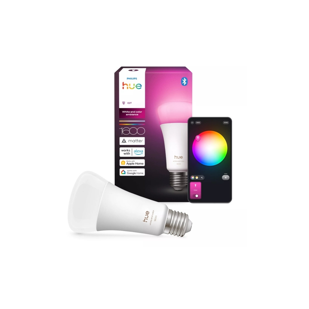 Produktbild för Philips Hue White and Color Ambiance 1600